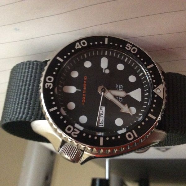 Sold: Seiko Skx007 w/super engineer+ natos | WatchCharts Marketplace