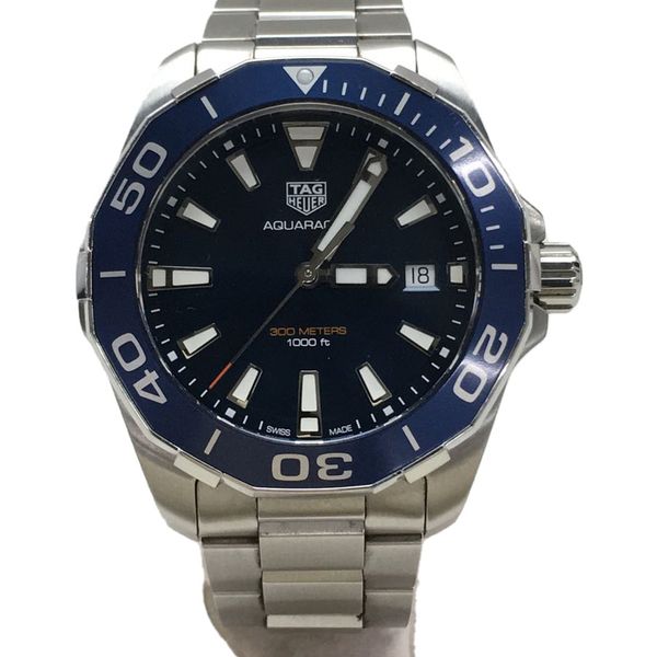 [Used] TAG Heuer Aqua racer_300M_QZ_SS / Aluminum_41mm / Box manual ...