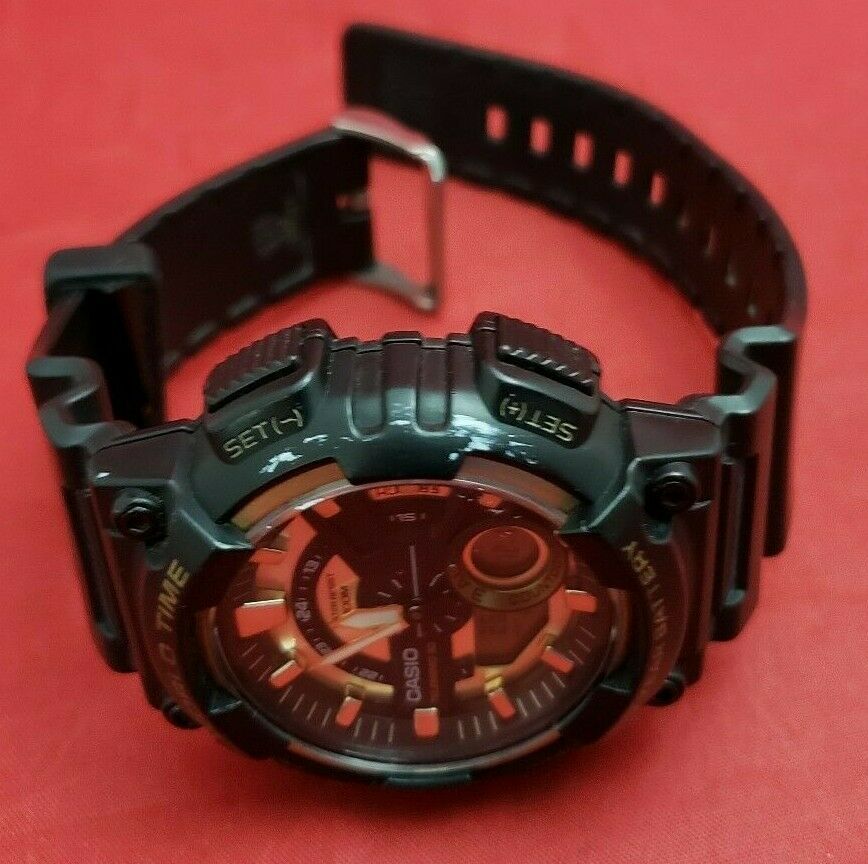 Casio aeq 110 hot sale set time analog