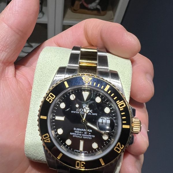 Rolex Submariner Two Tone Watchcharts Marketplace 4296