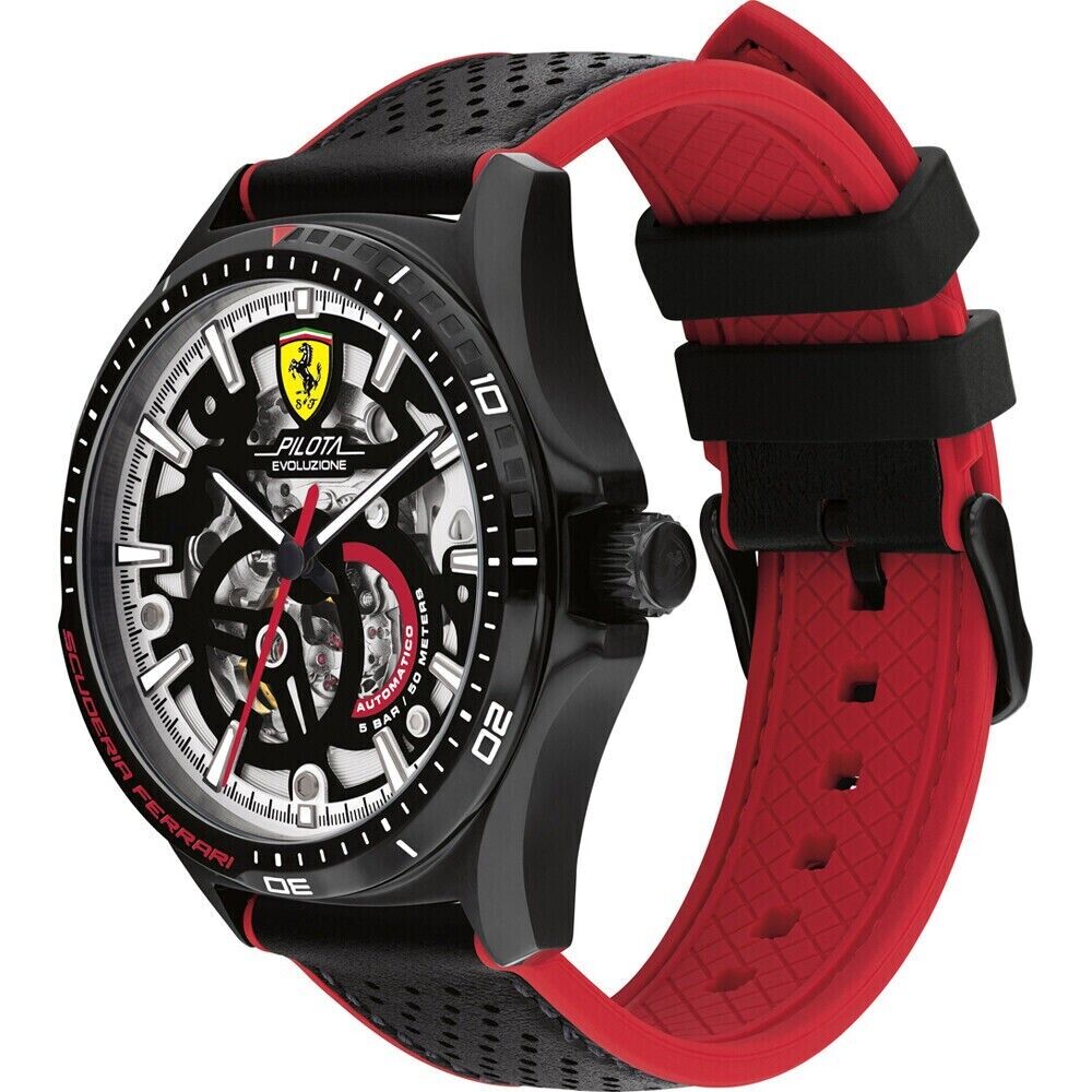 Ferrari skeleton watch best sale