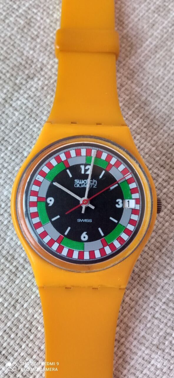 Swatch Yel_Race AG 1984 Reloaded SO31J400 RARE | WatchCharts