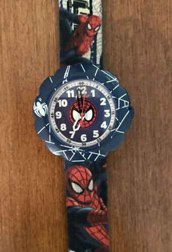 Swatch Flik Flak Spider Man Watch For Kids WatchCharts