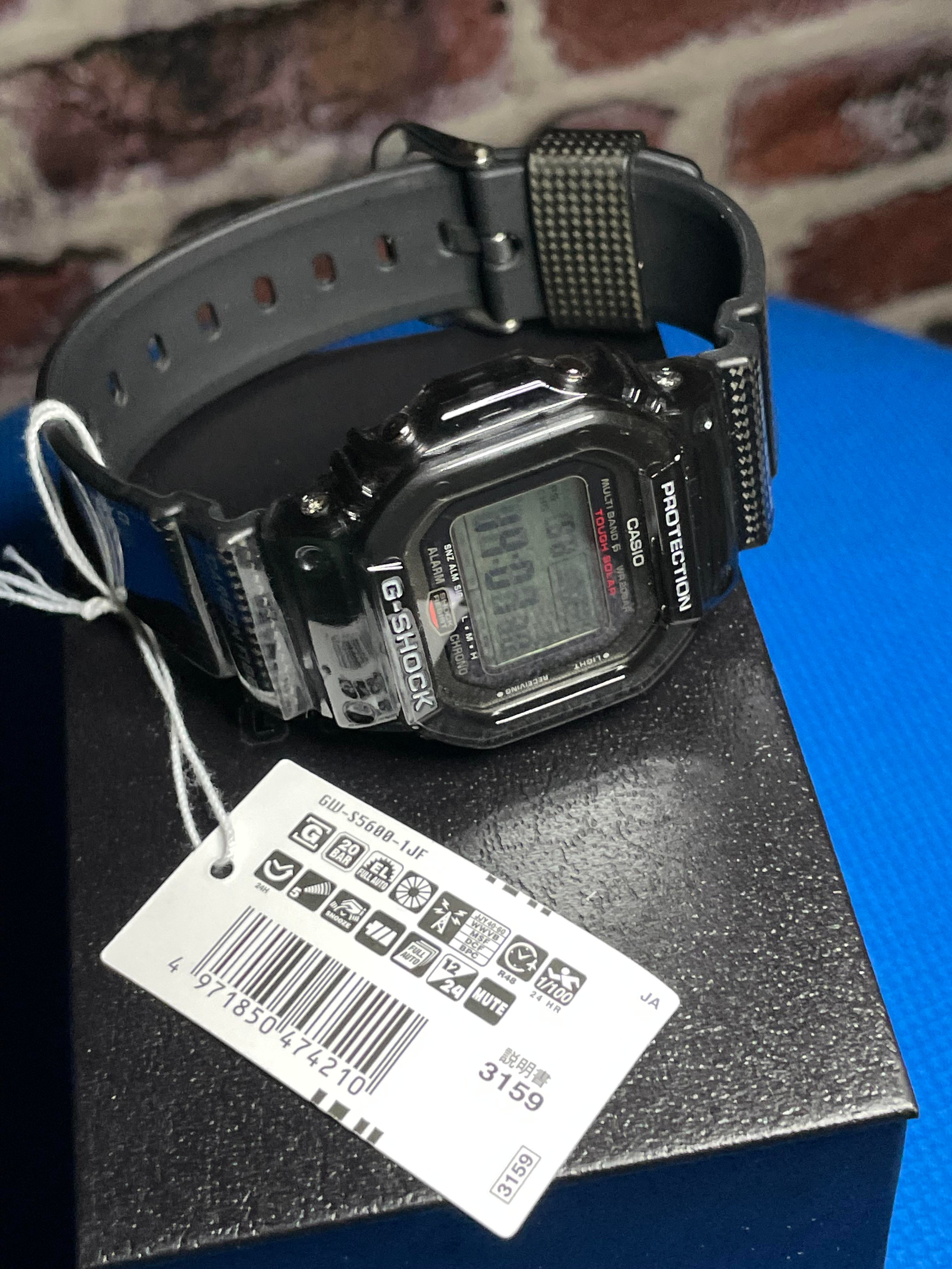 Carbon 1000円スタート 腕時計 CASIO カシオ G-SHOCK 5444 GST-W110D 