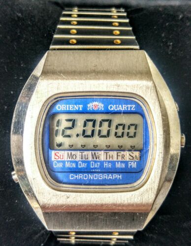 orient digital watch