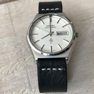 【稼働】SEIKO KING QUARTZ 4823-8050 キングクォーツ Seiko King Quartz 4823-8050 case no.725606 , made in Japan