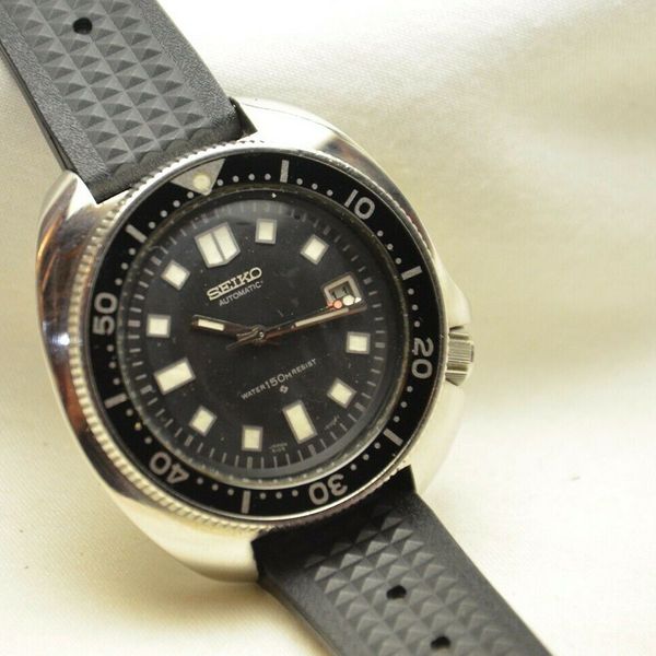 Iconic Vintage Seiko 6501 8119 Dive Diver Automatic Caliber 6501B  Wristwatch | WatchCharts