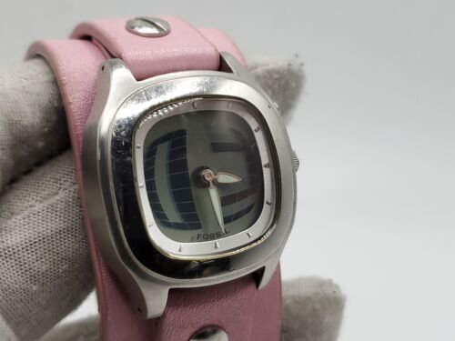 Fossil JR8295 Big Tic Watch Women New Battery Pink Band 32mm  display picture 1