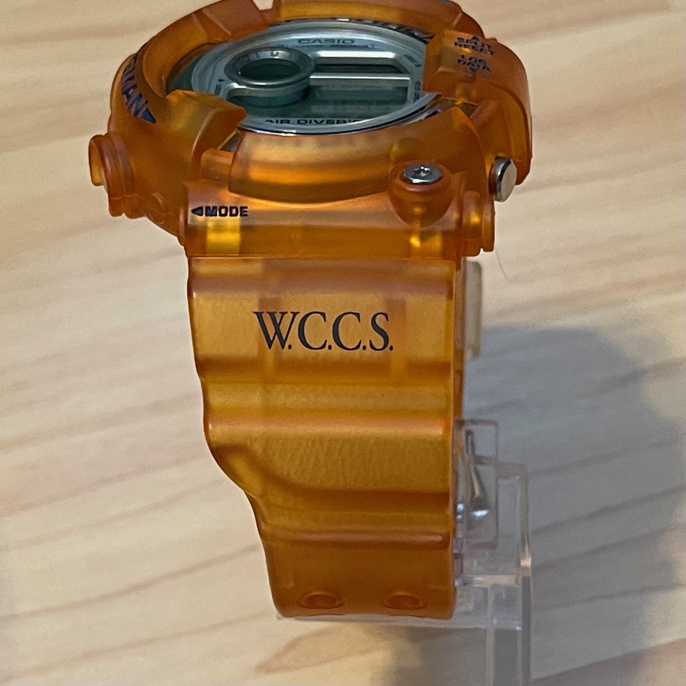 WTS] Casio G-Shock DW-8201WC-7T WCCS Frogman Orange Jelly Skeleton