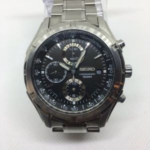 seiko chronograph watch Tachymeter 100m 7T92-OLRO GUC New Battery |  WatchCharts