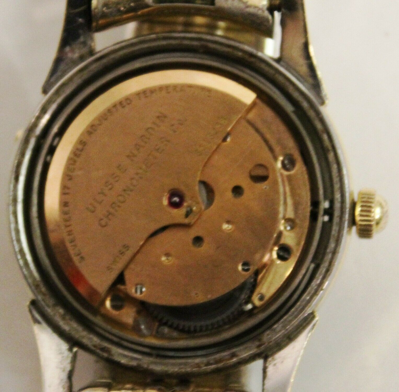 Vintage Ulysse Nardin Watch Chronometer Automatic 17 Jewels