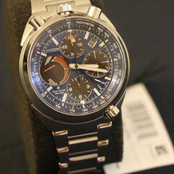 Orologio Citizen Uomo Eco-Drive Promaster Tsuno Cronografo Bracciale 285374805388 - Foto 4