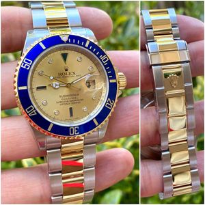 WTS] Rolex TT Blue Submariner, Reference: 16613. L serial model