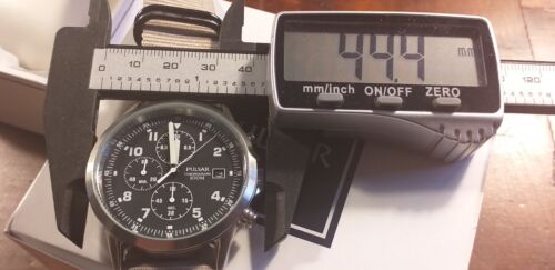 Pulsar military chronograph civil version vd57 x150 come nuovo 