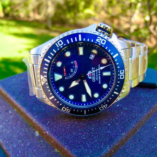 Orient Triton Blue Dial WatchCharts