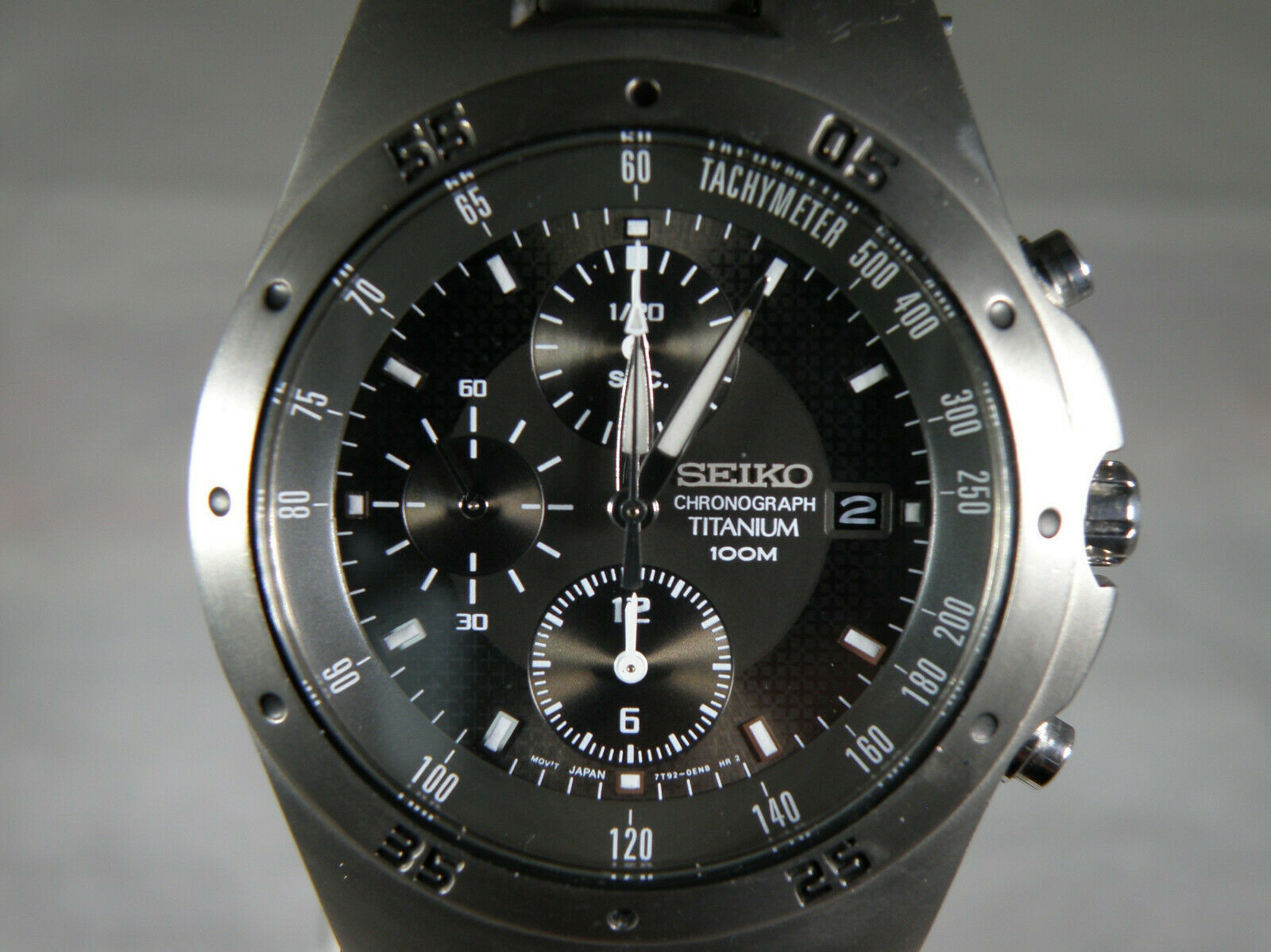 Seiko titanium hot sale chronograph snd419p1