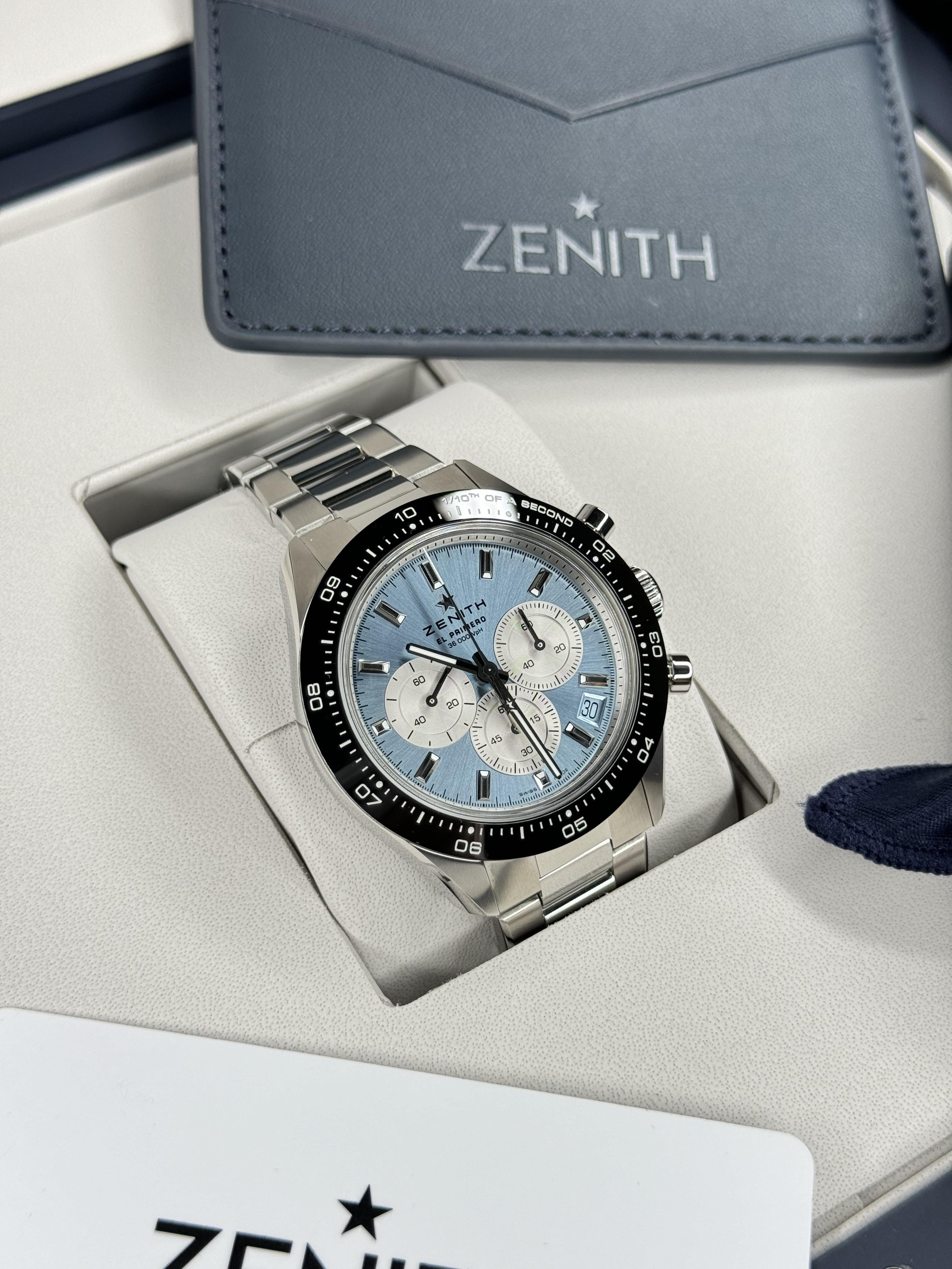 WTS] Zenith Chronomaster Sport “Yoshida Ice Blue” 03.3106.3600/55