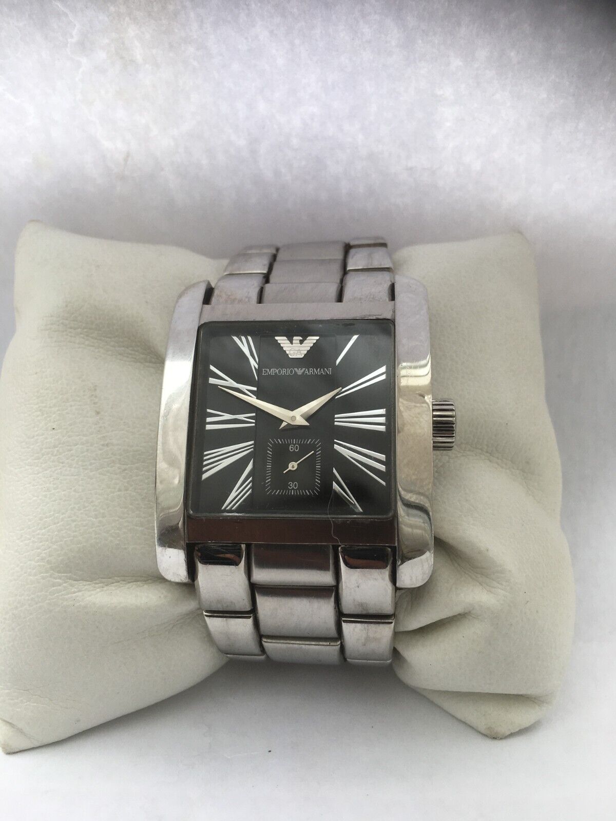 Emporio Armani 50 MT WR Quartz AR0181 Men s Bracelet Watch 38cm x45 cm case WatchCharts Marketplace