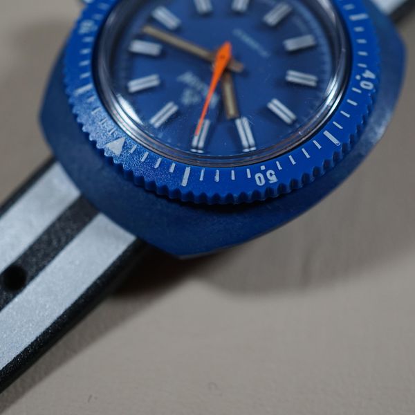 [WTS] Vintage Wilson Mini Diver 17 JEWELS Blue Swiss Hand-wound ...