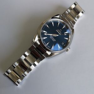 omega aqua terra 38.5 blue