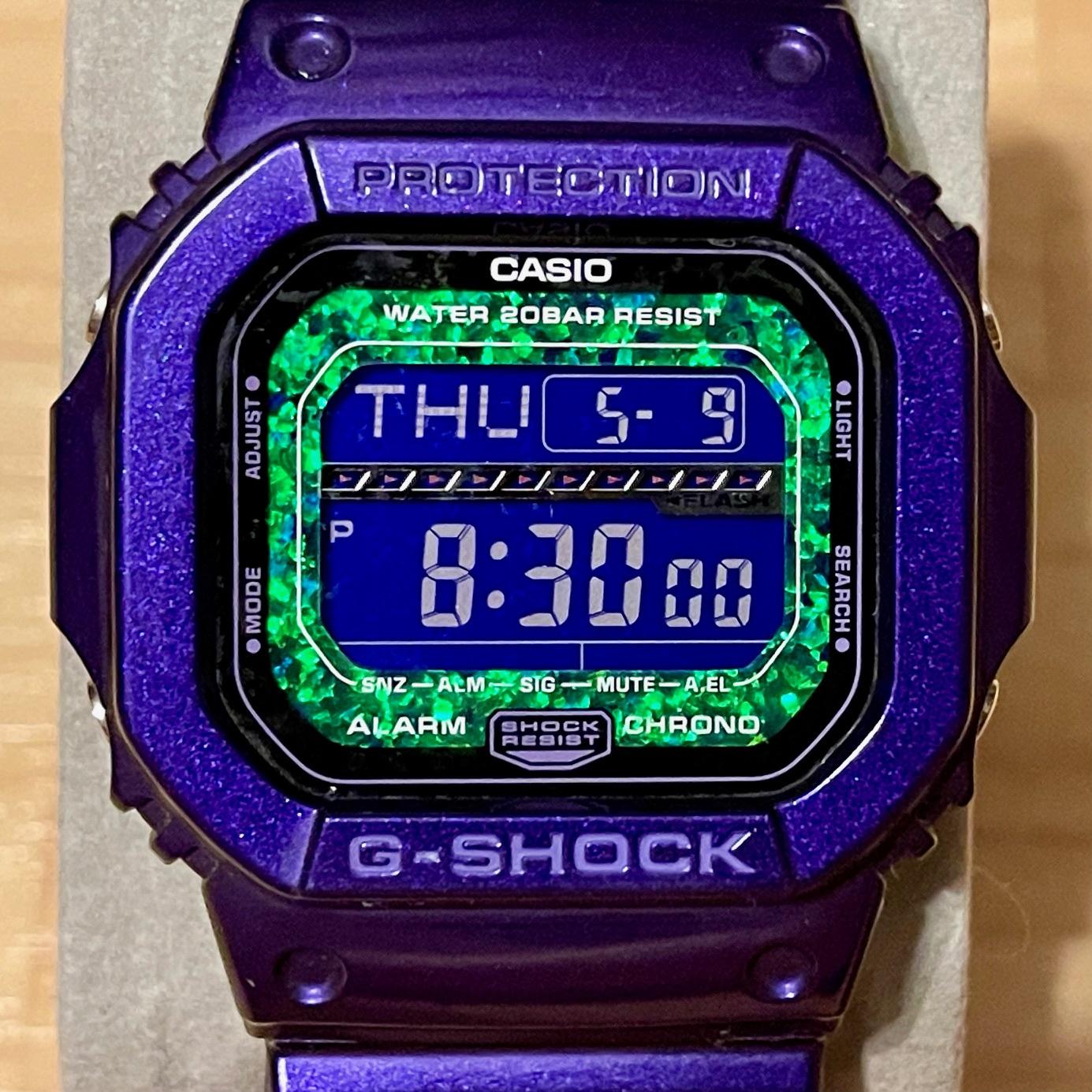WTS] Casio G-Shock GLS-5600KL-6 Purple Opal Reflex Dial Collection