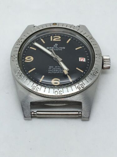 Breitling Ref 3865 Vintage 1960s Diving Watch Automatic 17j Movement Eta 2472 WatchCharts Marketplace