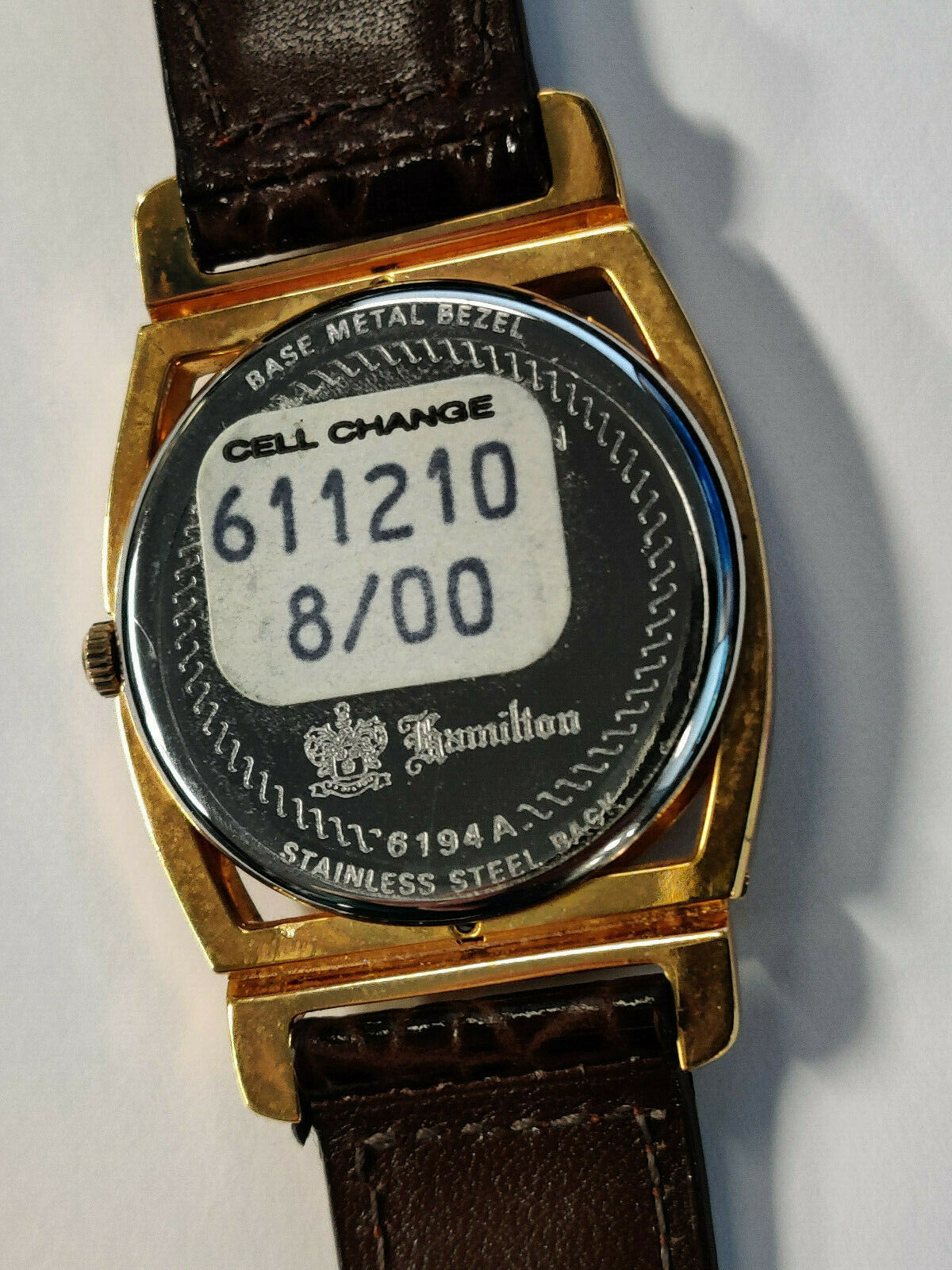 Hamilton　REGISTERED　EDITION vintage hamilton mens quartz registered edition wrist watch