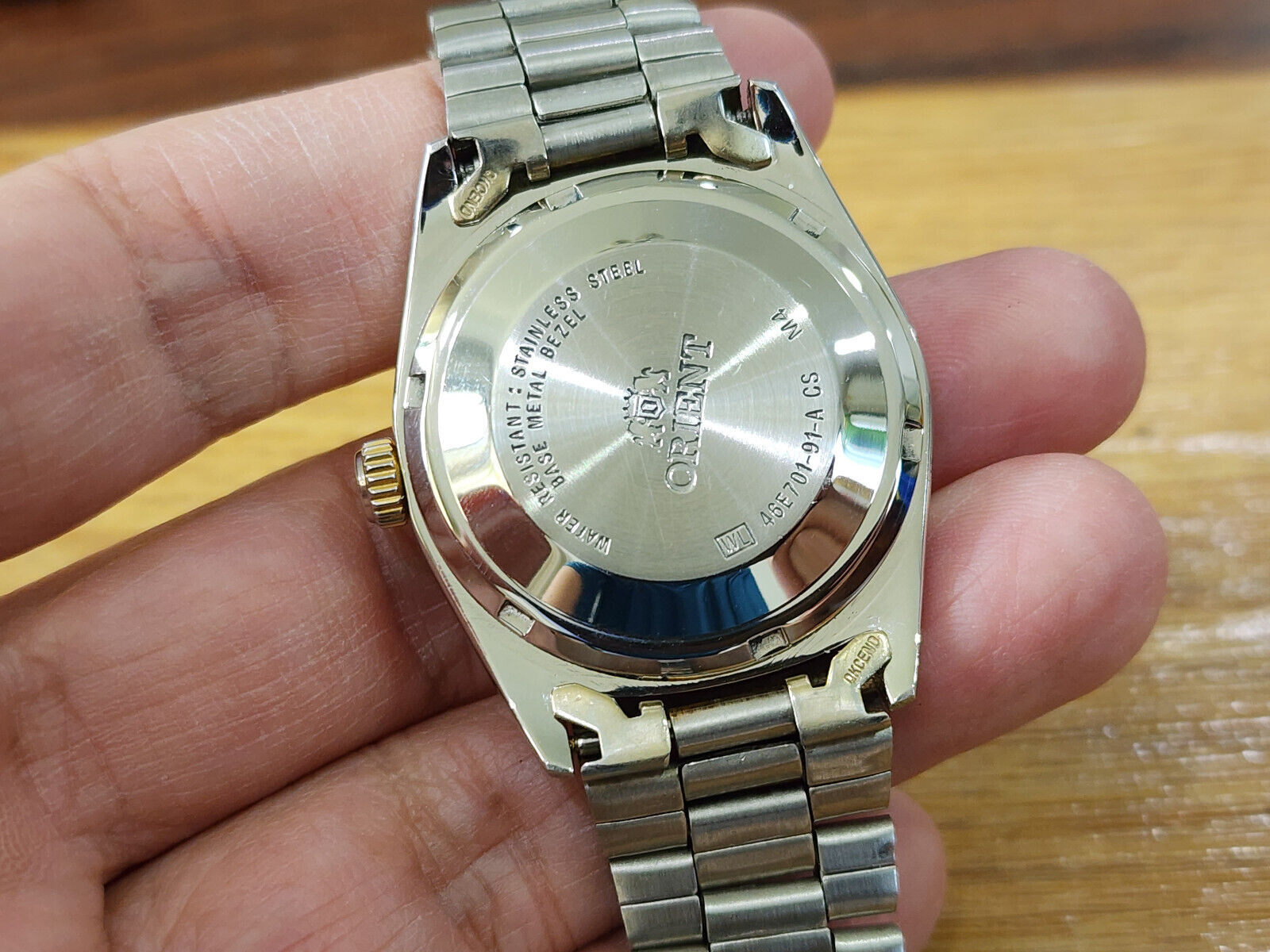 RARE Vintage Orient President Day/Date Auto Watch Rare