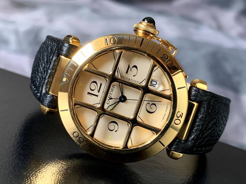 Cartier discount pasha gold