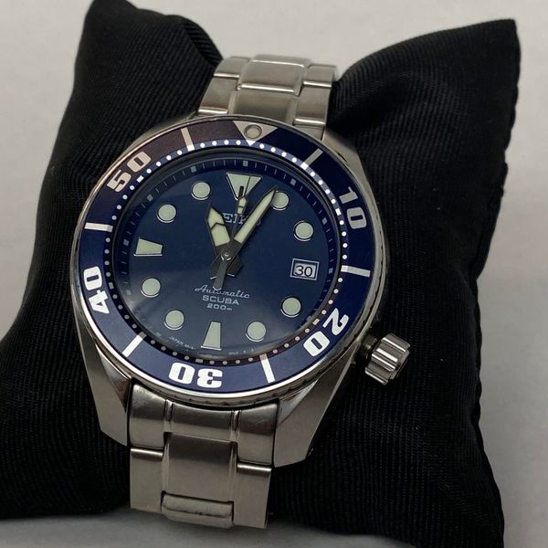 [wts]Seiko SBDC003 Prospex Blue Sumo Blumo first gen w/ aftermarket ...
