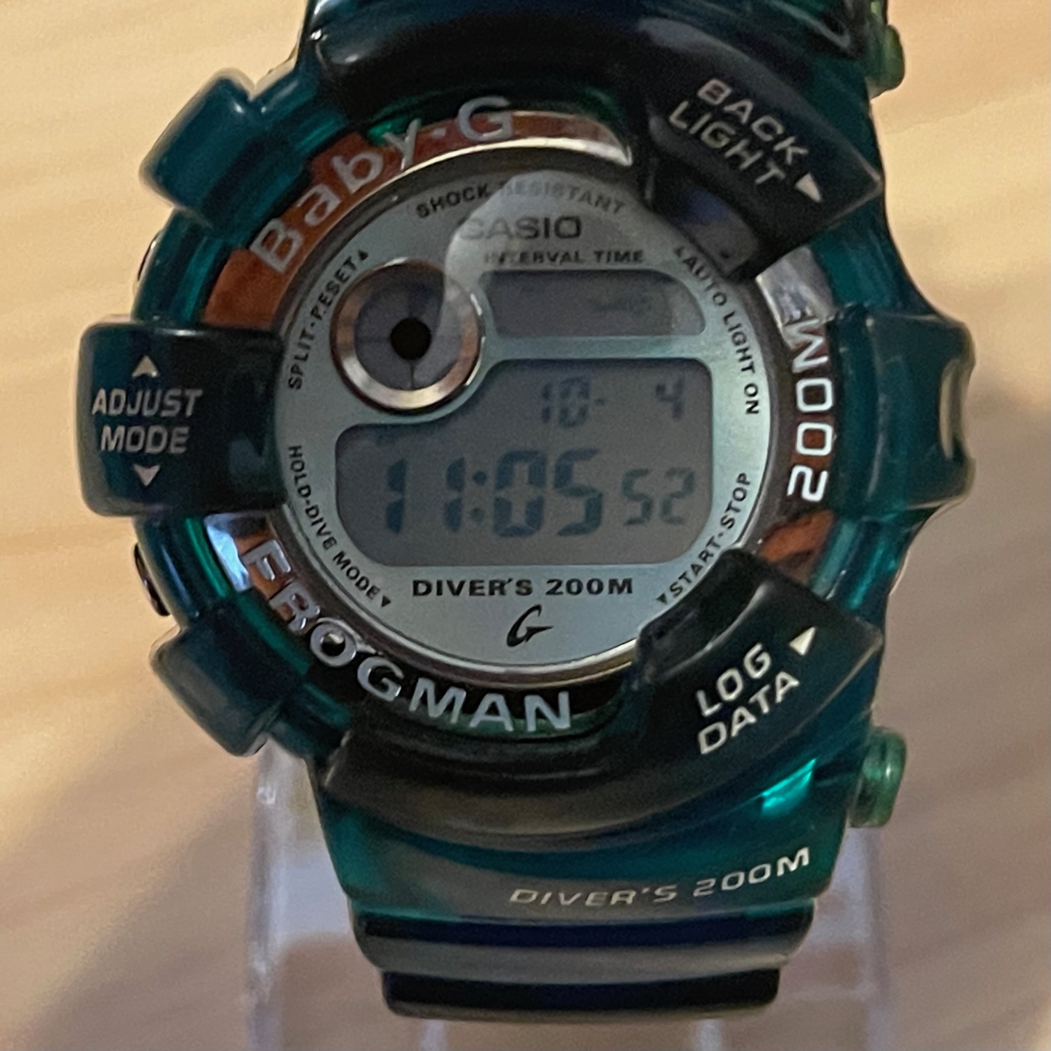 [WTS] Casio G-Shock Baby-G Frogman BGW-103 Vintage Green