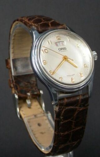 Oris 7429 Stainless Steel Manual Wind Wrist Watch With Genuine