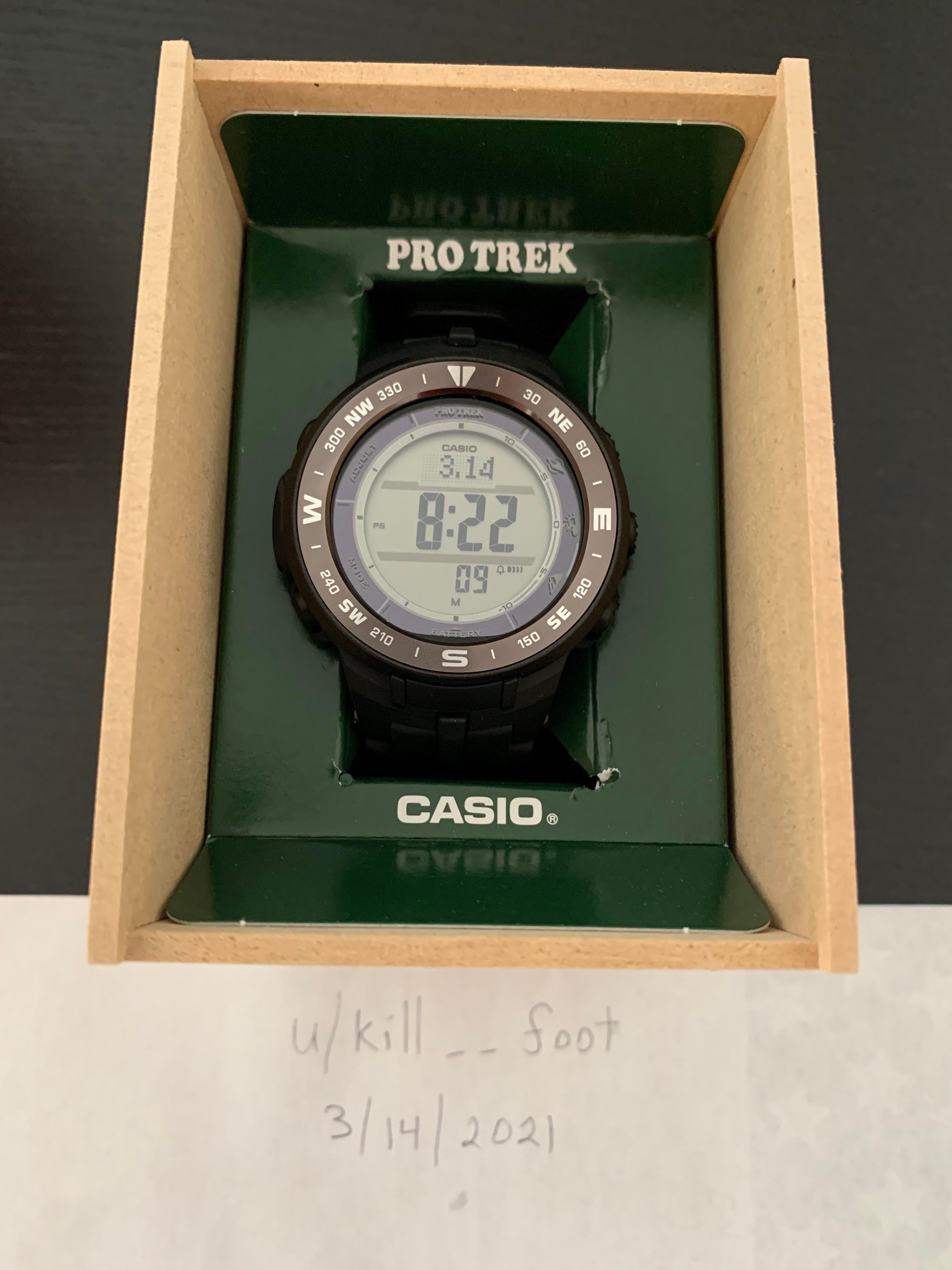 Wts Casio Protrek Prg 330 Watchcharts