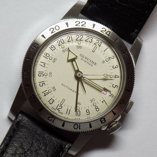 Glycine Airman No. 1 Purist Automatic 36mm Silver Dial | WatchCharts
