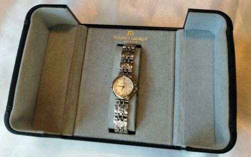 Maurice Lacroix Two Tone 59725 Ladies Diamond Watch Dial