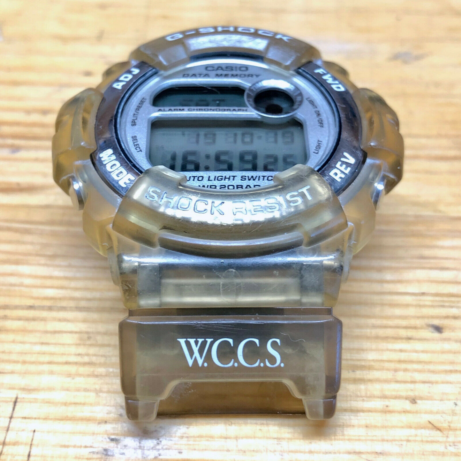 Rare Casio G-Shock DW-9600 WC Titanium, Limited Edition WCCS Made 