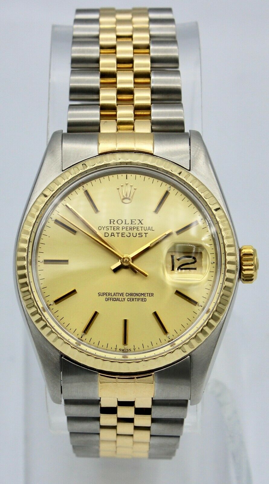 Vintage 1979 Rolex Datejust 18K Yellow 