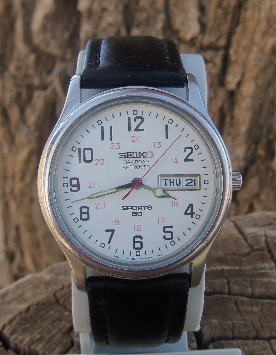 seiko railroad approved sports 50