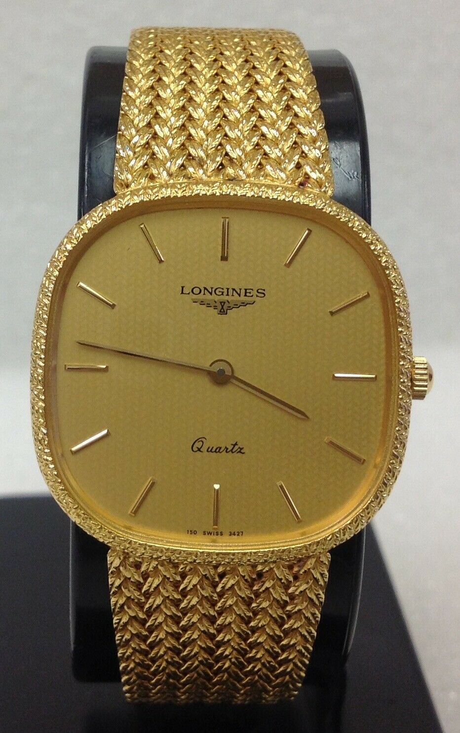 LONGINES Quartz 5 Jewels Swiss Gold Tone Watch WatchCharts