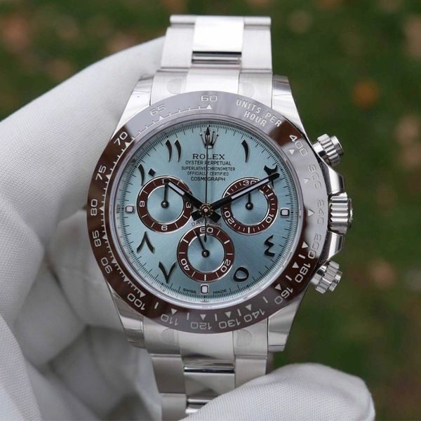 Nov2023 Rolex Daytona 116506 Arabic Dial, Platinum “Platona” [Complete ...