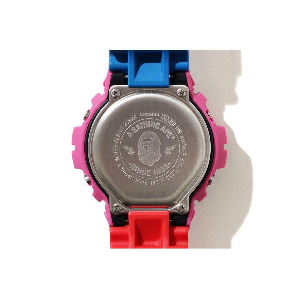 G-Shock x BAPE x Kid Cudi Casio DW-6900 45mm Resin Pink A