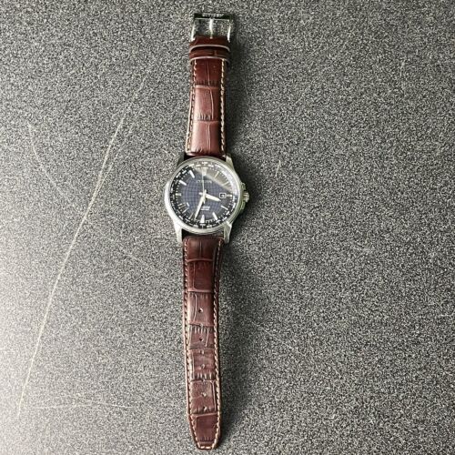 Citizen Eco-Drive Solar Men's World Time Leather Band 41mm Citizen Eco-Drive Solar Men's World Time Leather Band 41mm