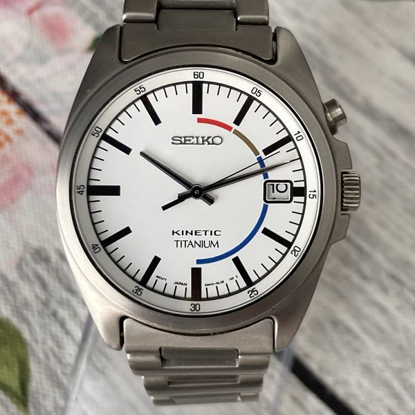 seiko-watch-kinetic-titanium-5m42-mens-vintage-white-dial-36mm-case