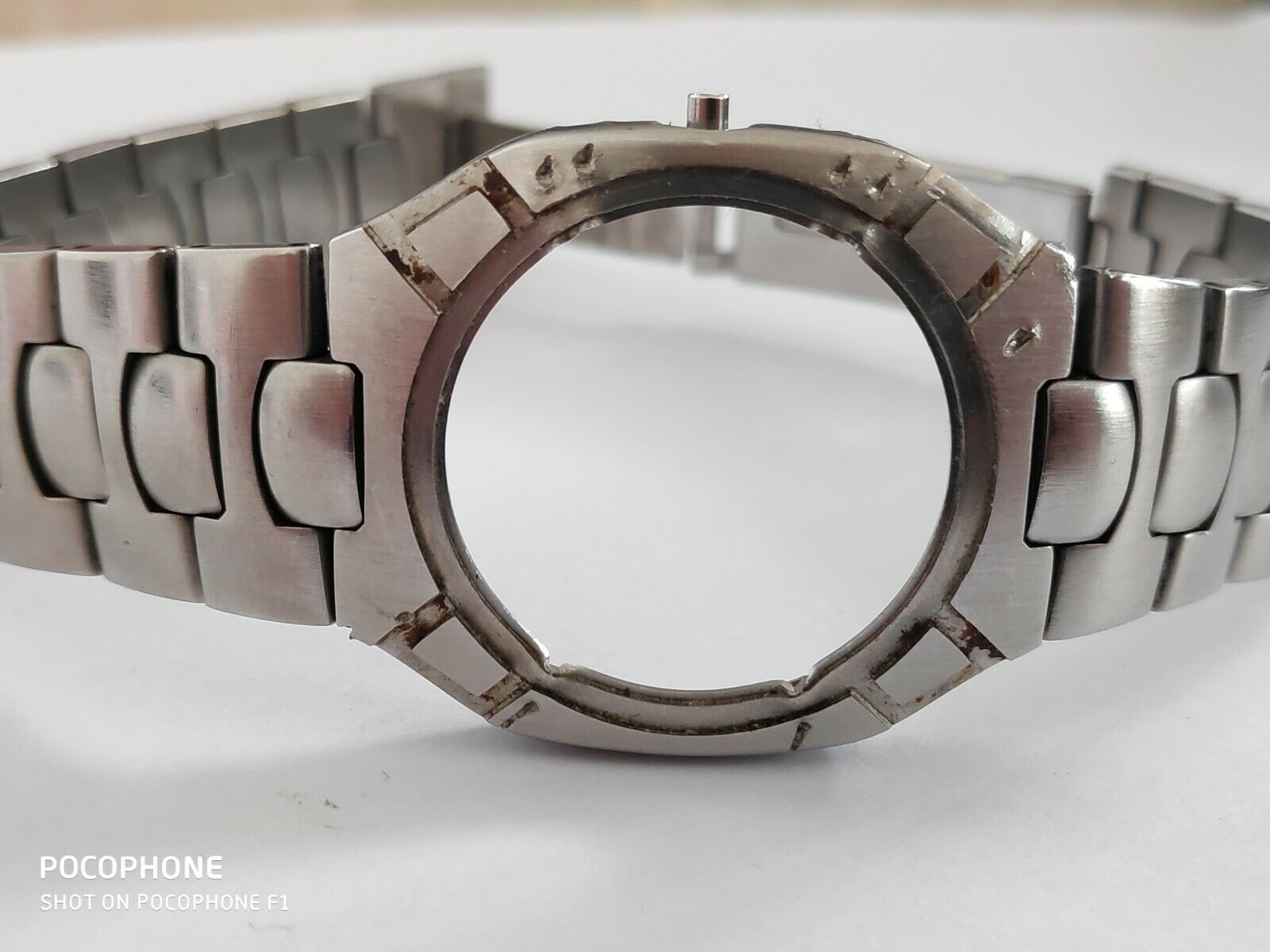 VINTAGE OMEGA 1455/448 SEAMASTER BRACELET&CASE PARTSRARE