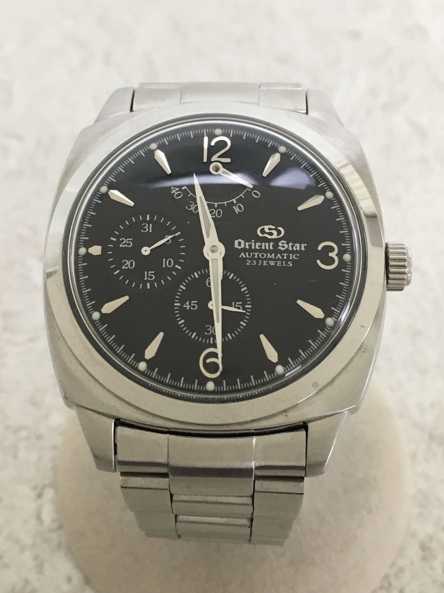 Used] Orient Star ◇ Power reserve indicator / self-winding
