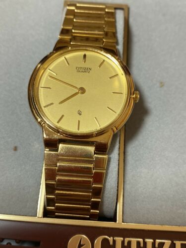 Beautiful Vintage Citizen Quartz Ctz-6618 Nems Watch Works Good