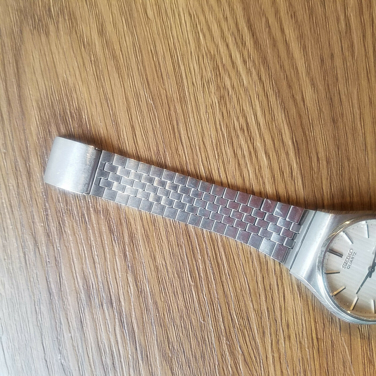 Seiko Quartz TYPE II 4336-8040 Made in Japan Day Date Watch