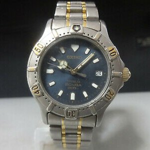 SEIKO セイコー SCUBA 200m 7N35-6100 クォーツ 腕時計 b1444088-d65f-45b4-8c28-