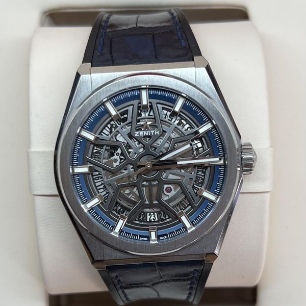 [WTS] ZENITH Defy Classic Skeleton Blue Leather ref: 95.9000.670/78 ...