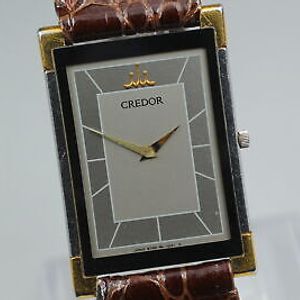 Exc+5] SEIKO CREDOR 6730-5711 Quartz Men